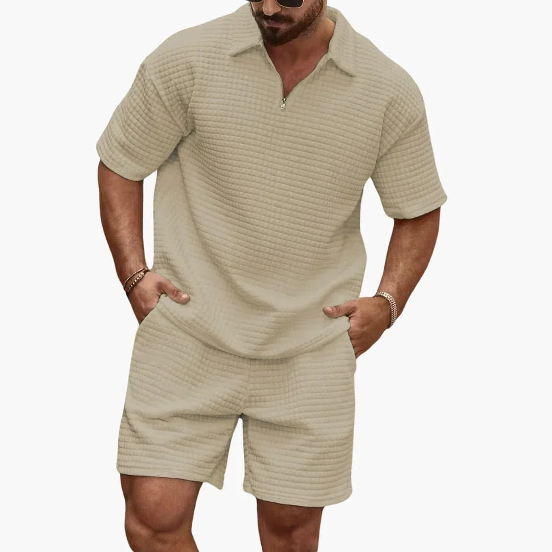 Minimalistisches Zweiteiler Set für Herren