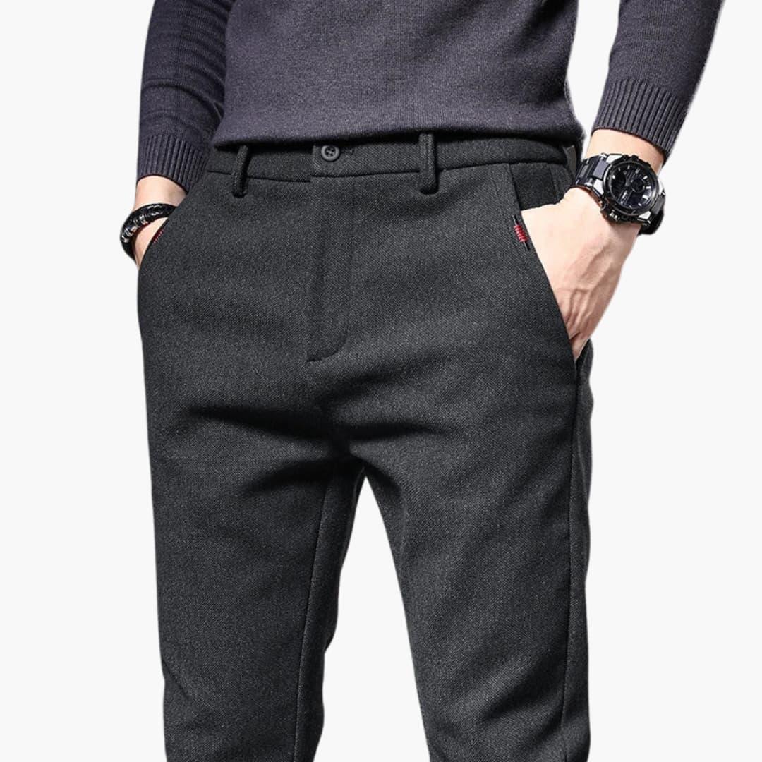 Moderne Stoffhose für Herren