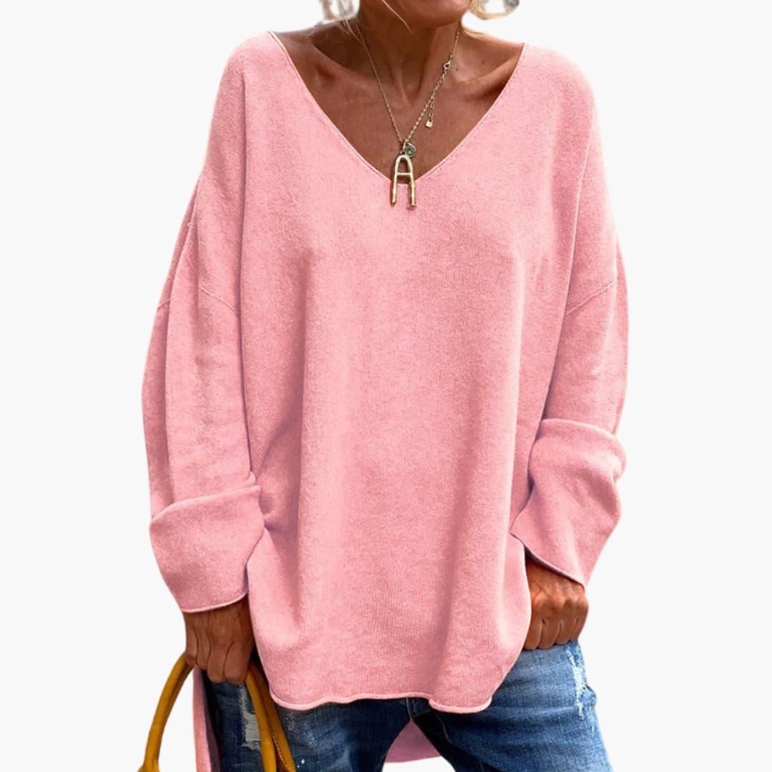 Oversized Langarm Shirt für Damen
