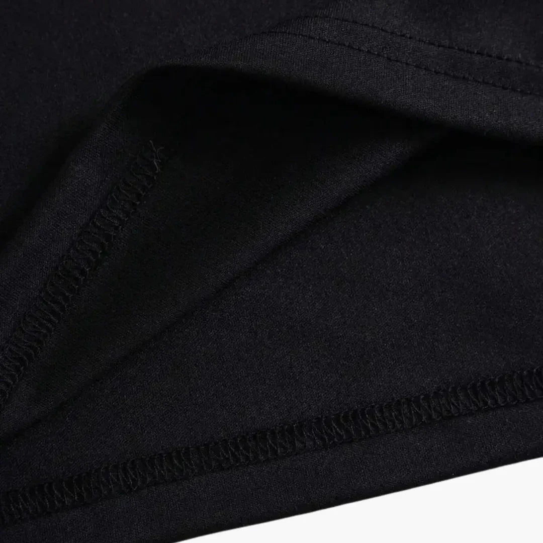 Glattes V-Ausschnitt T-Shirt für Herren