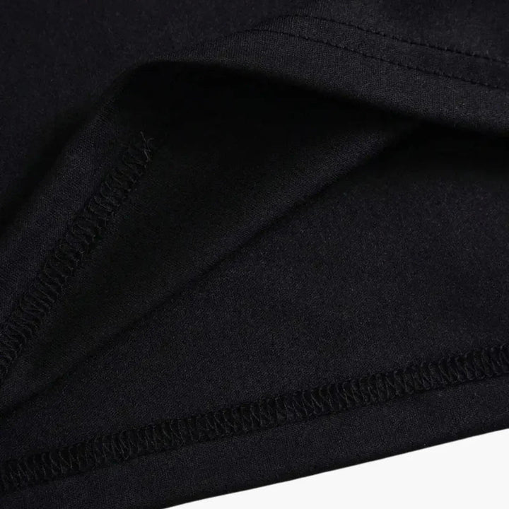 Glattes V-Ausschnitt T-Shirt für Herren