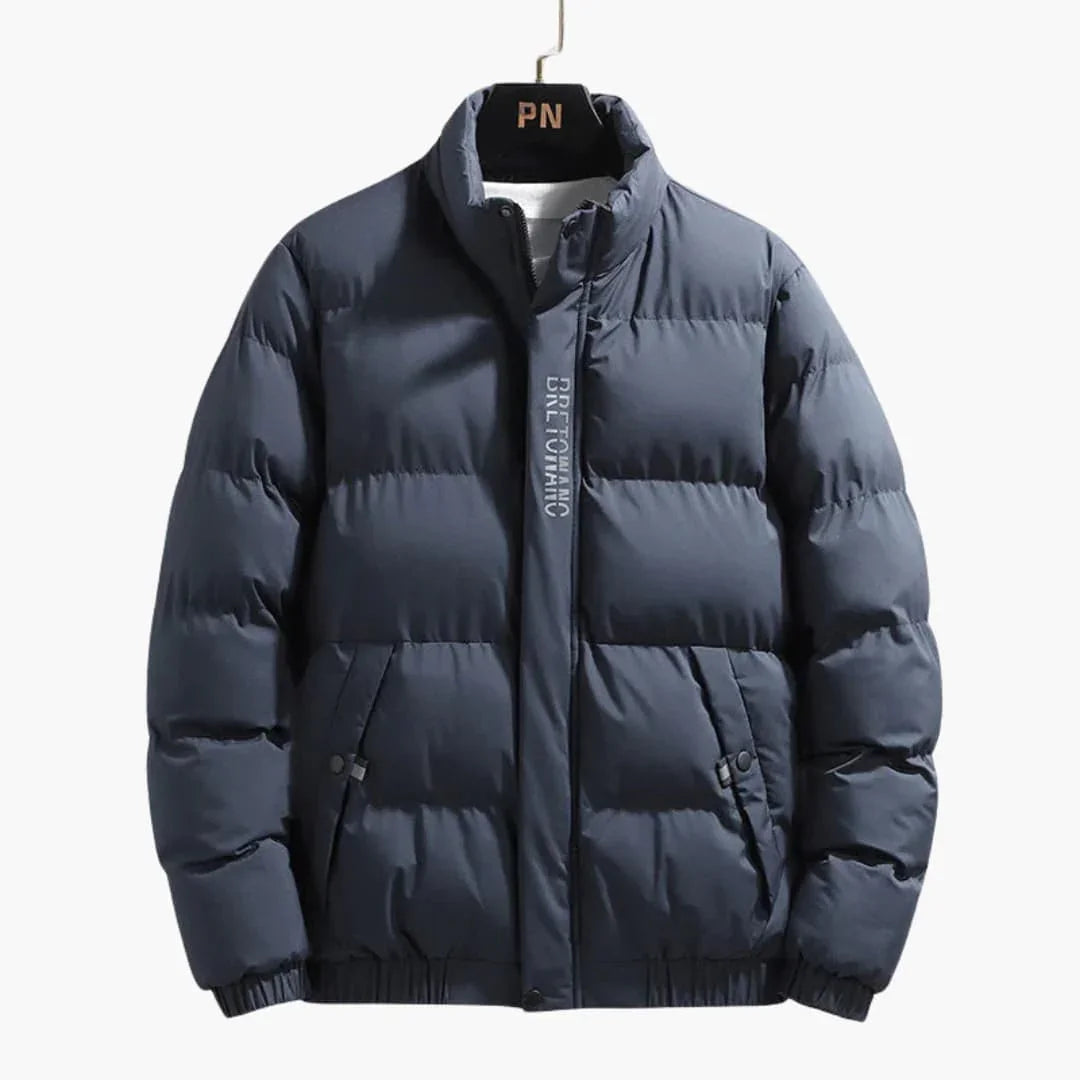 Steppoptik Pufferjacke für Herren