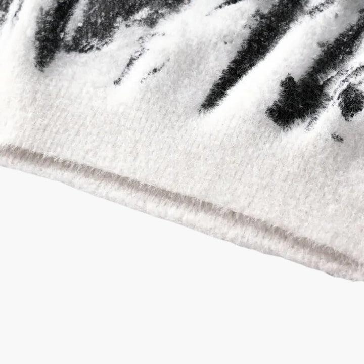 Pullover mit abstraktem Muster für Herren