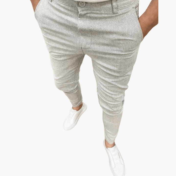 Herren Jogginghose Slim Fit - Schwarze Freizeit Pants