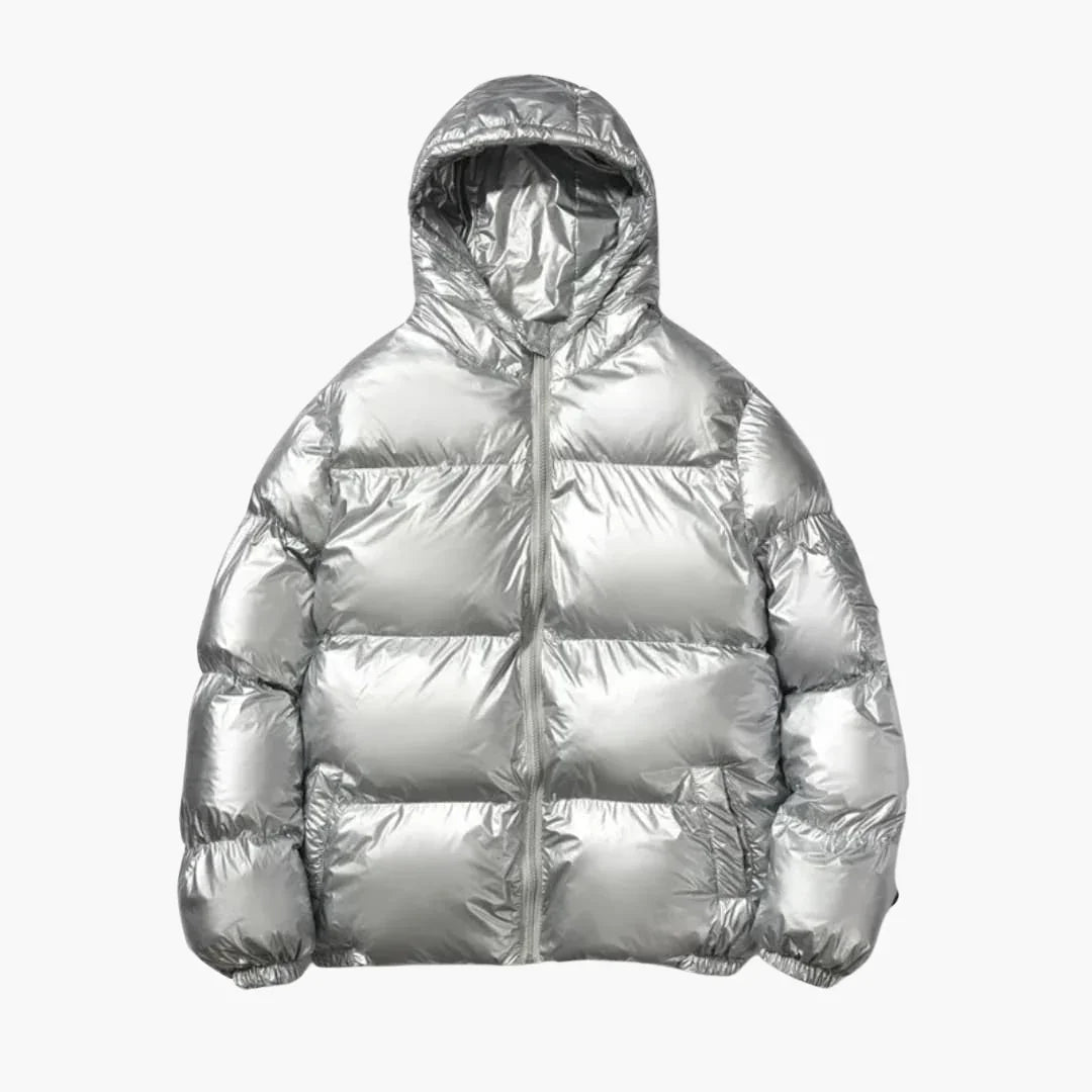 Gesteppt Jacke mit Kapuze für Herren