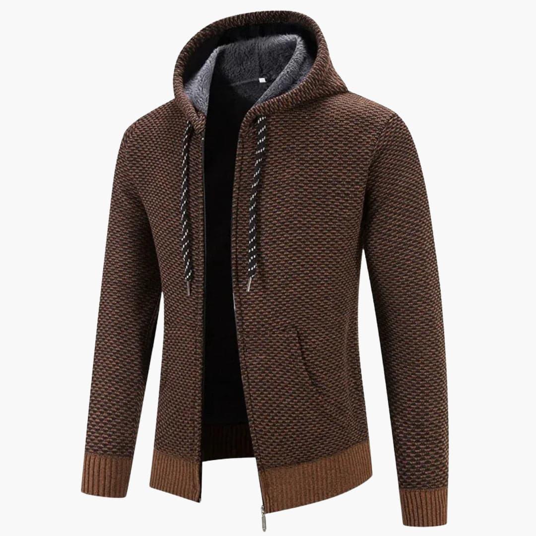 Schmal Geschnittener Kapuzenpullover für Herren