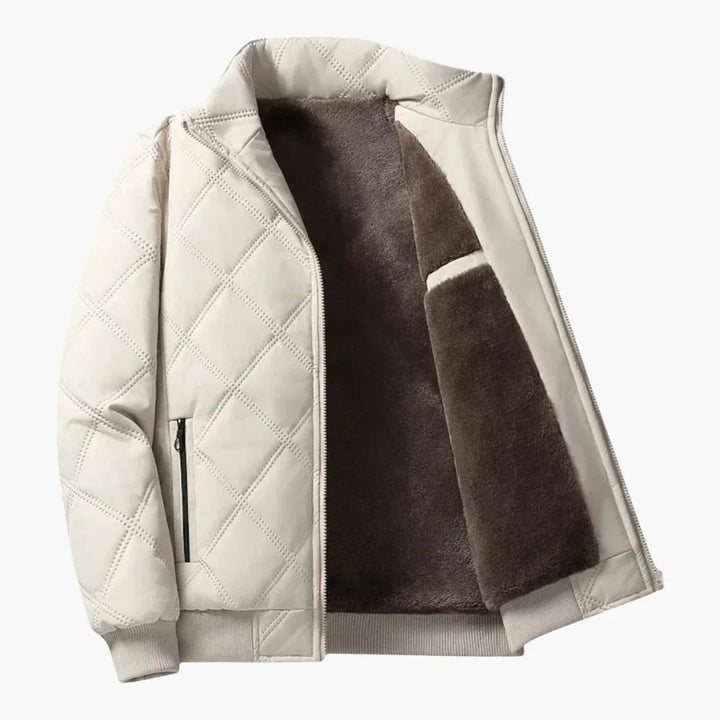 Gefütterte Winterjacke für Herren