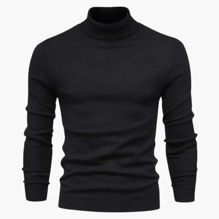 Exklusiver Rollkragenpullover für Herren