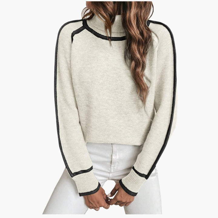 Oversize Rollkragenpullover für Damen – gemütlich & stylisch