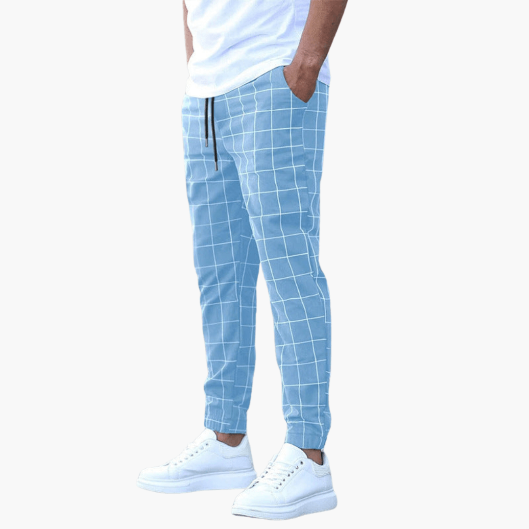 Karohose für Herren – Verstellbare Passform & Stilvolle Eleganz