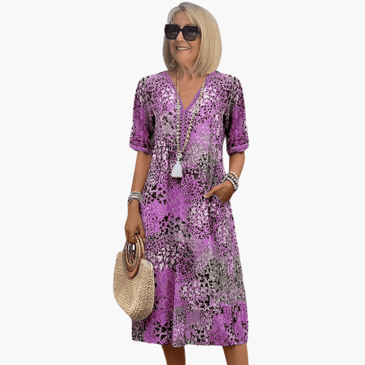 Sommerkleid mit Print für Damen – luftig & figurfreundlich