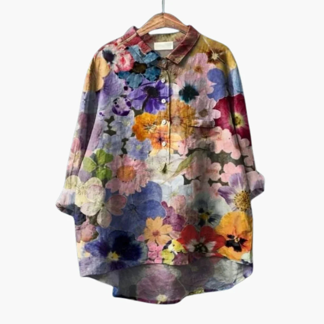 Bluse mit Blumenprint für Damen
