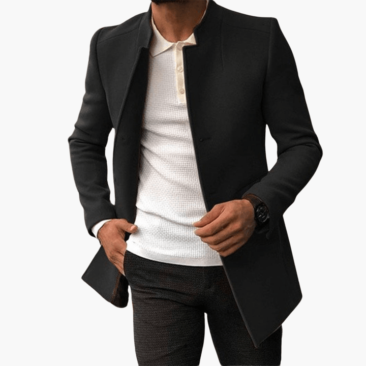 Wollmantel für Herren – Slim Fit, modern & elegant