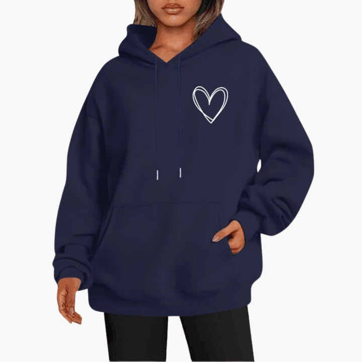 Bequemer Damen Hoodie – Lässiger Kapuzenpullover für Alltag
