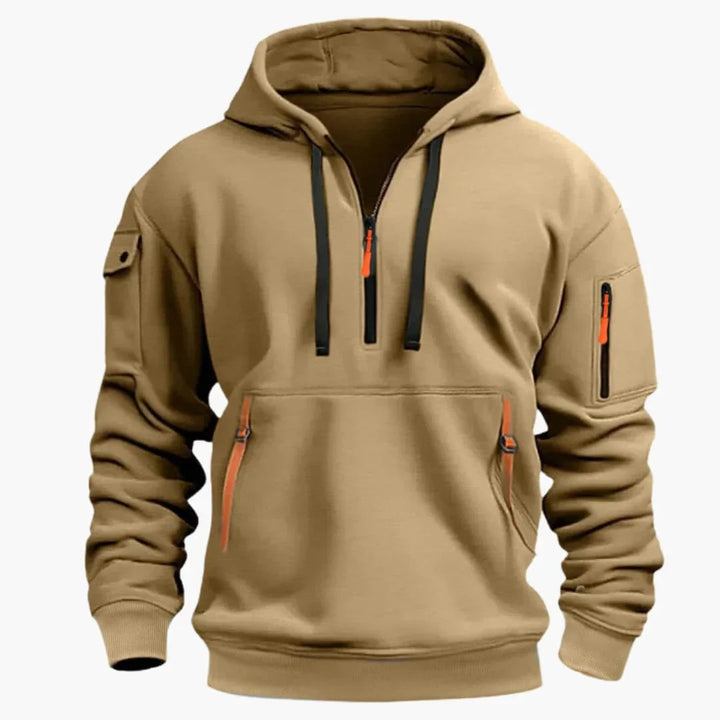 Strukturiertes Hoodie für Herren