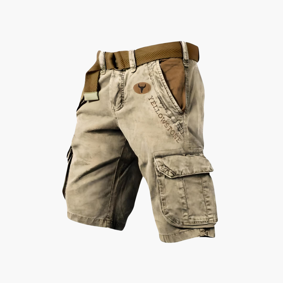 Langarm Cargohemd mit Taschen für Herren