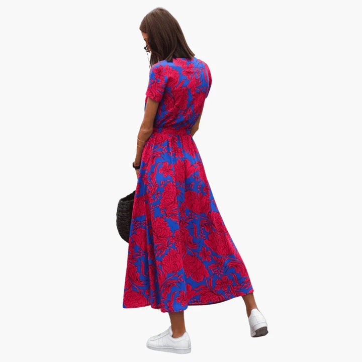 Wickelkleid mit Taillenbund für Damen