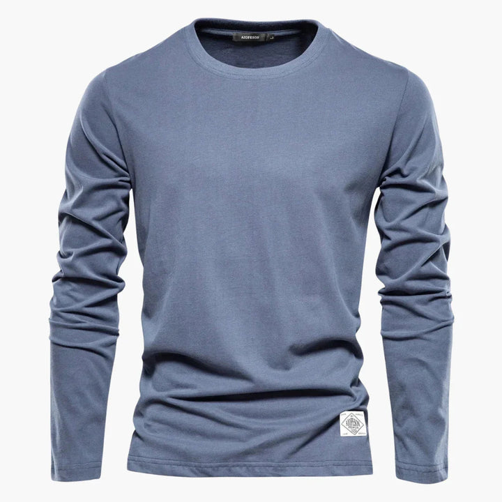 Elegantes Langarm-T-Shirt für Herren