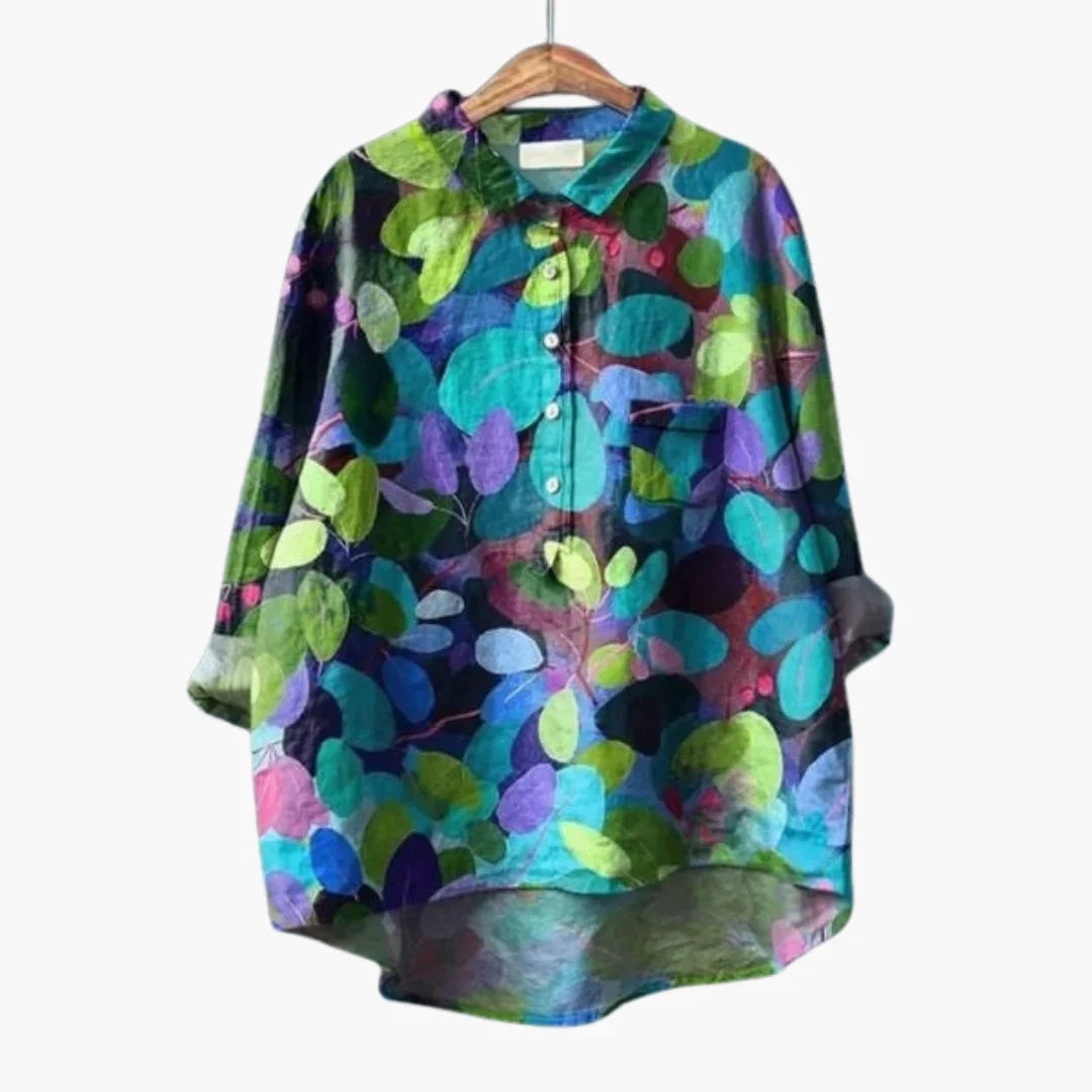 Bluse mit Blumenprint für Damen