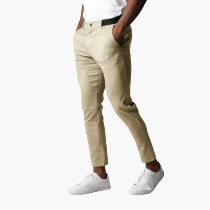 Elastische Chinohose für Herren