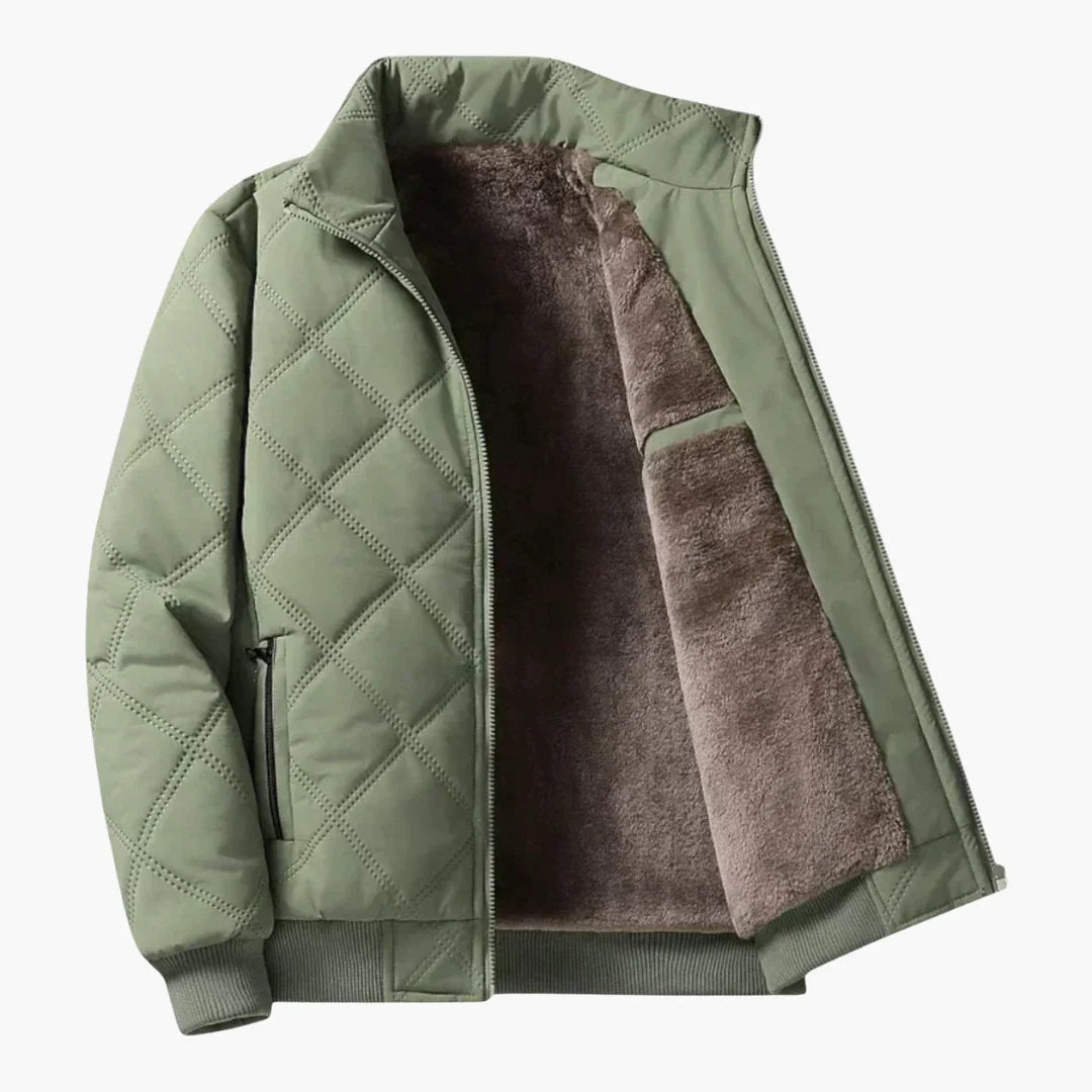 Gefütterte Winterjacke für Herren