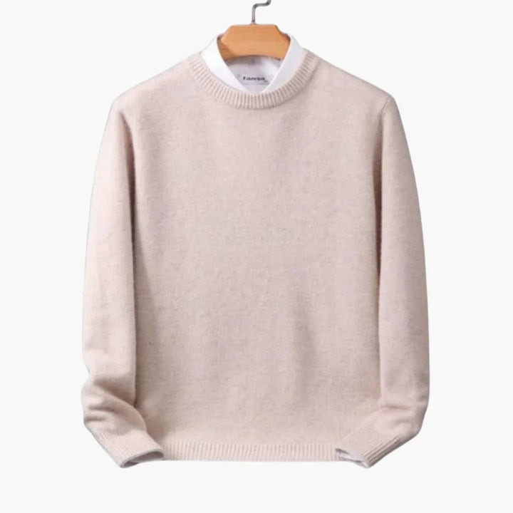 Geometrisch Gemusterter Pullover für Herren