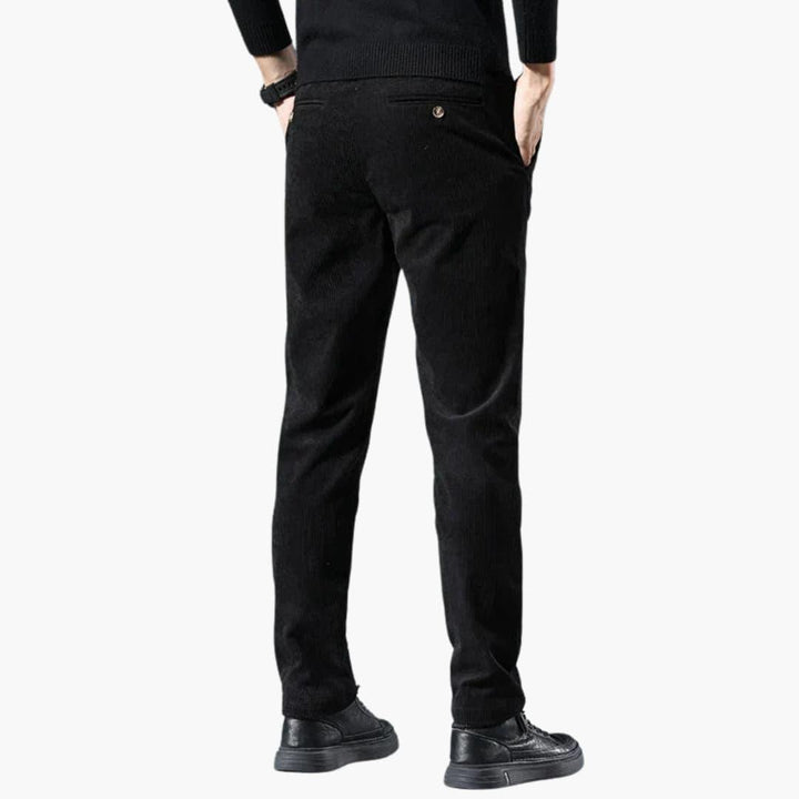 Slim Fit Cord-Hose für Herren – Modische, bequeme Freizeithose