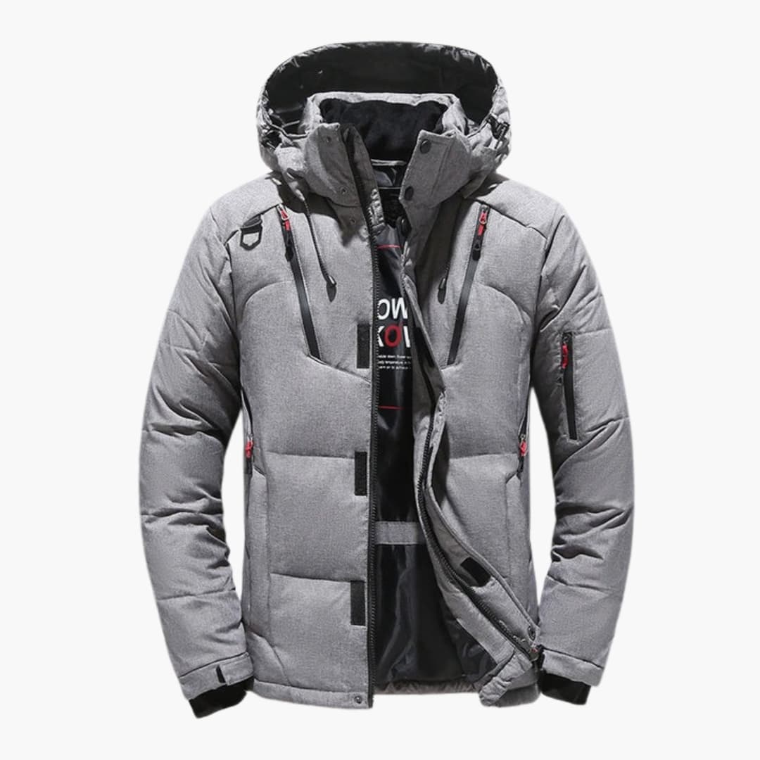 Gesteppt Daunenjacke für Herren