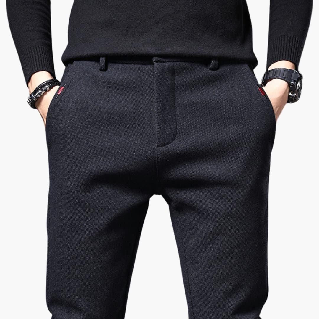 Moderne Stoffhose für Herren