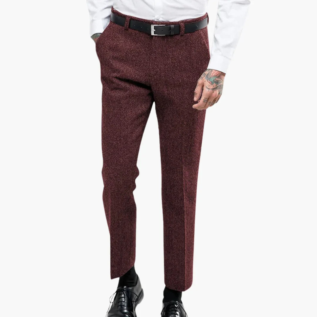 Vintage Slim Fit Hose für Herren