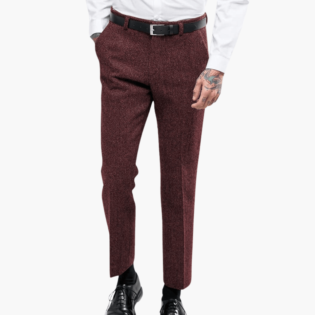 Slim Fit Vintage-Hosen für Männer – Klassische Eleganz für jeden Anlass