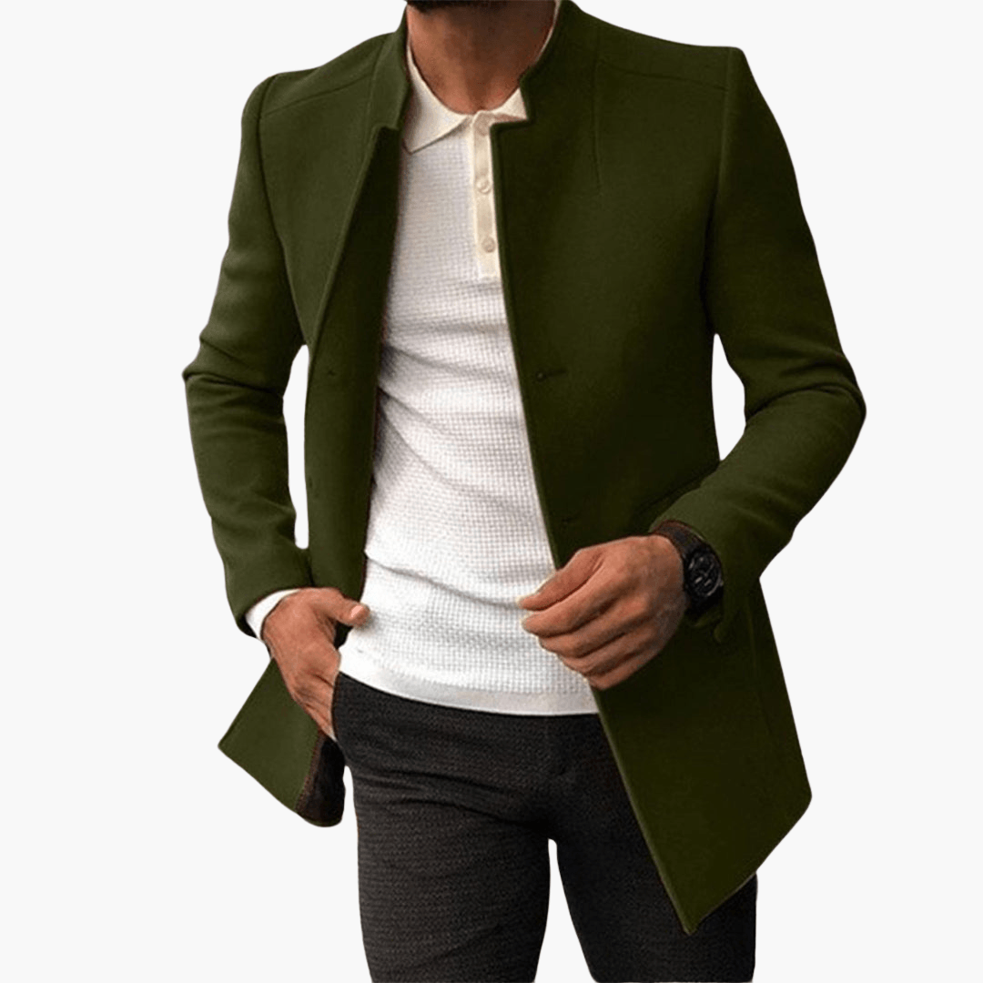 Wollmantel für Herren – Slim Fit, modern & elegant