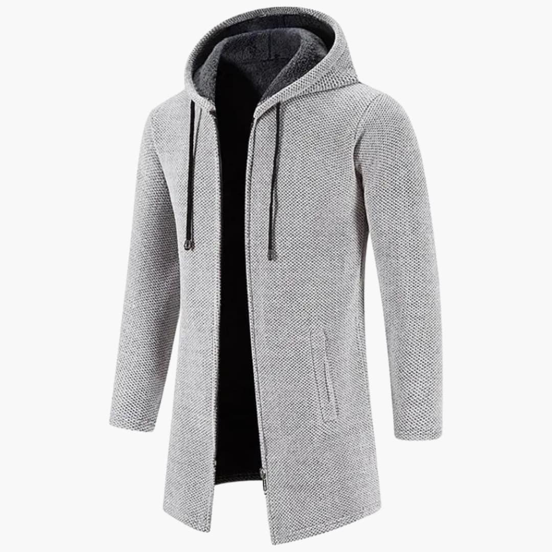 Gepolsterte Kapuzenjacke für Herren
