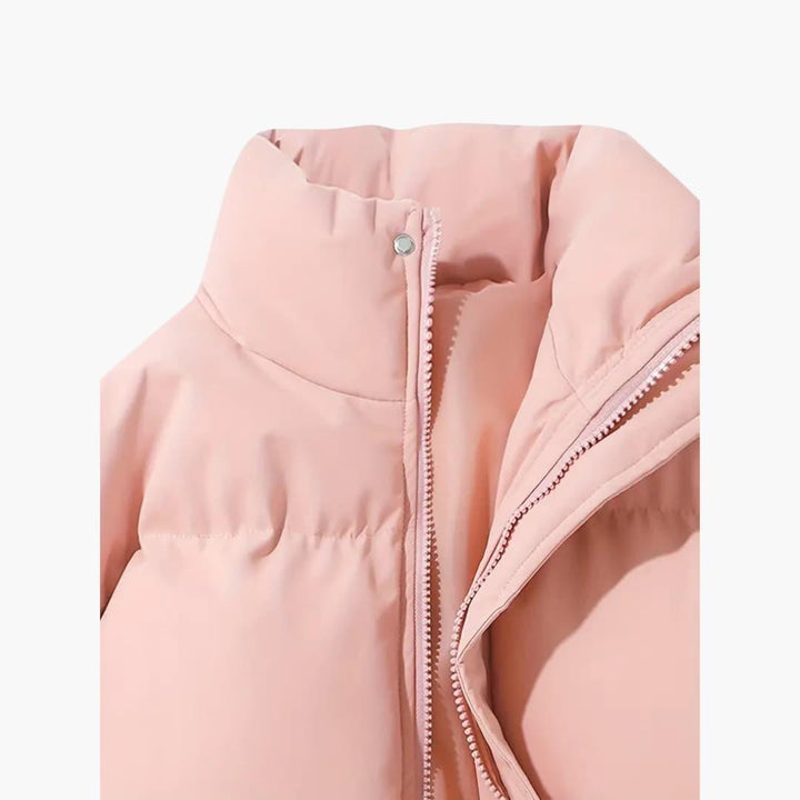 Damen Kapuzen jacke mit Reißverschluss und Seitentaschen