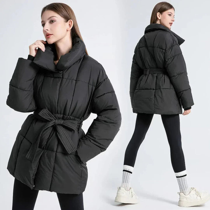 Langer Wintermantel für Damen