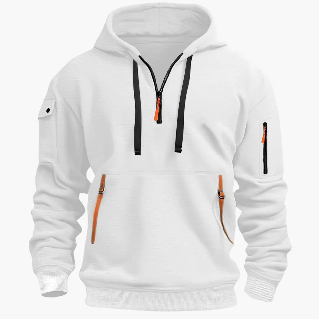Strukturiertes Hoodie für Herren
