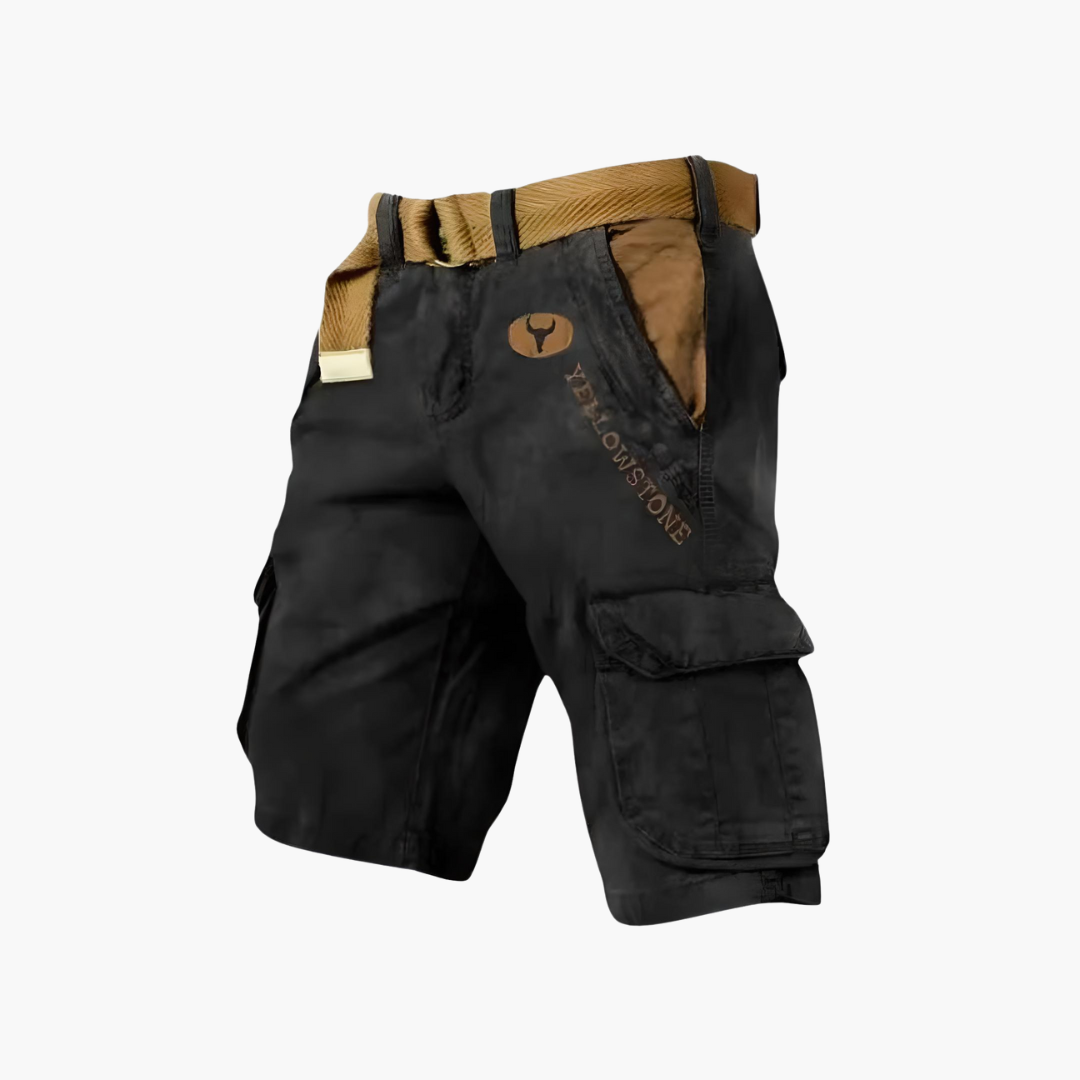 Langarm Cargohemd mit Taschen für Herren