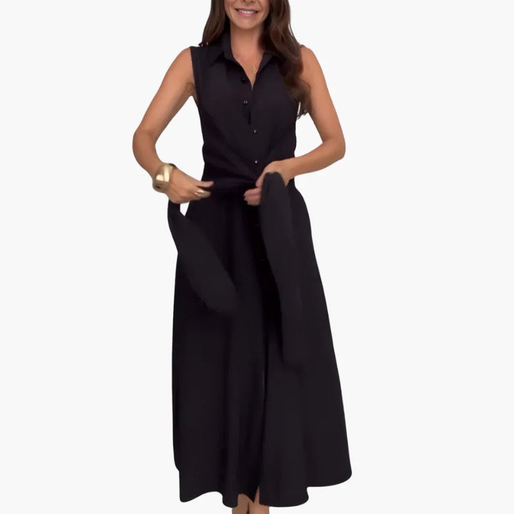 Spitzen Faltenkleid für Damen