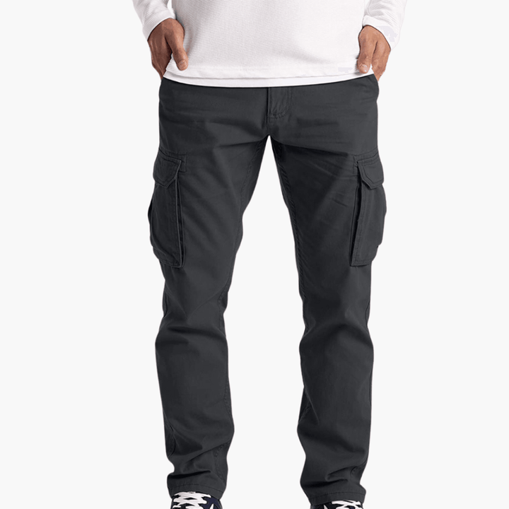 Casual style cargo pants for men - with many pockets