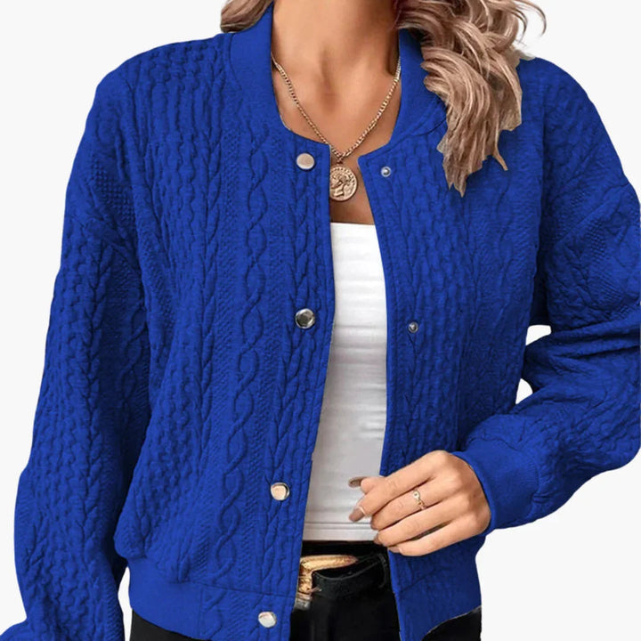 Langer Strickcardigan für Damen