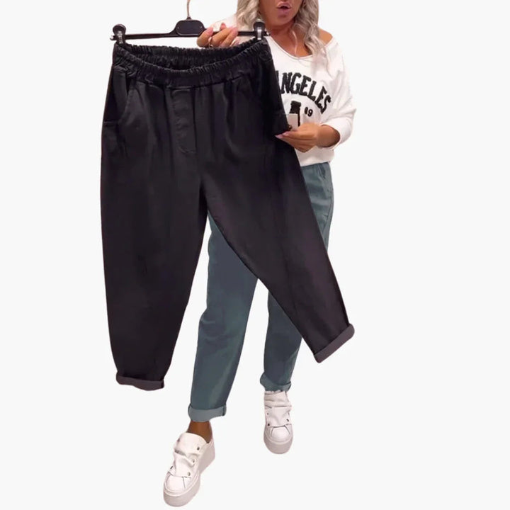 Schlank Geschnittene Freizeithose für Damen