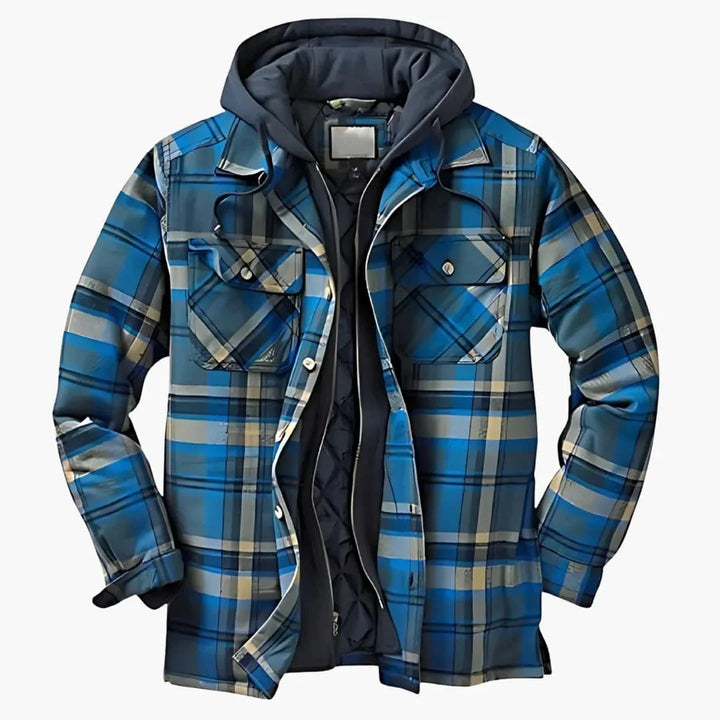 Gestepptes Hemdjacke für Herren