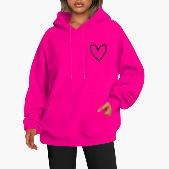 Bequemer Damen Hoodie – Lässiger Kapuzenpullover für Alltag