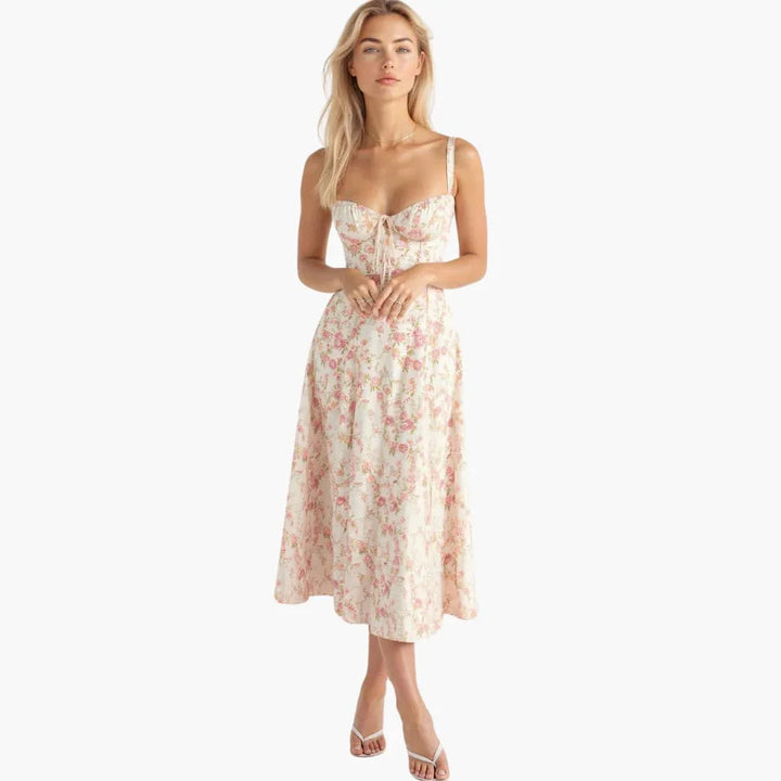 Schnürung Bustier Kleid für Damen