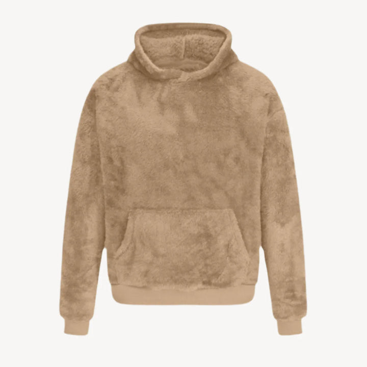 Teddyfleece Kapuzenpullover für Herren