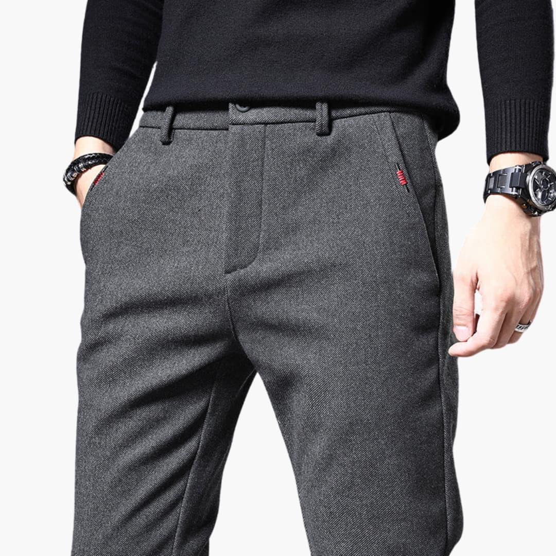 Moderne Stoffhose für Herren