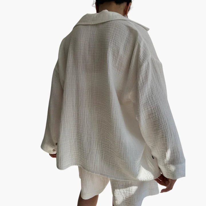 Zweiteiliges Lounge Set mit Shorts für Damen