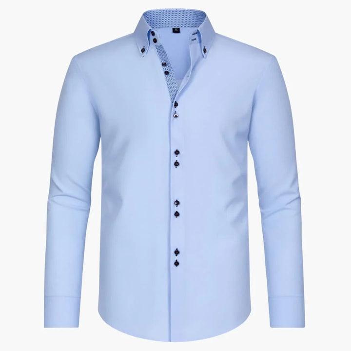 Langarm Button-Down Hemd für Herren