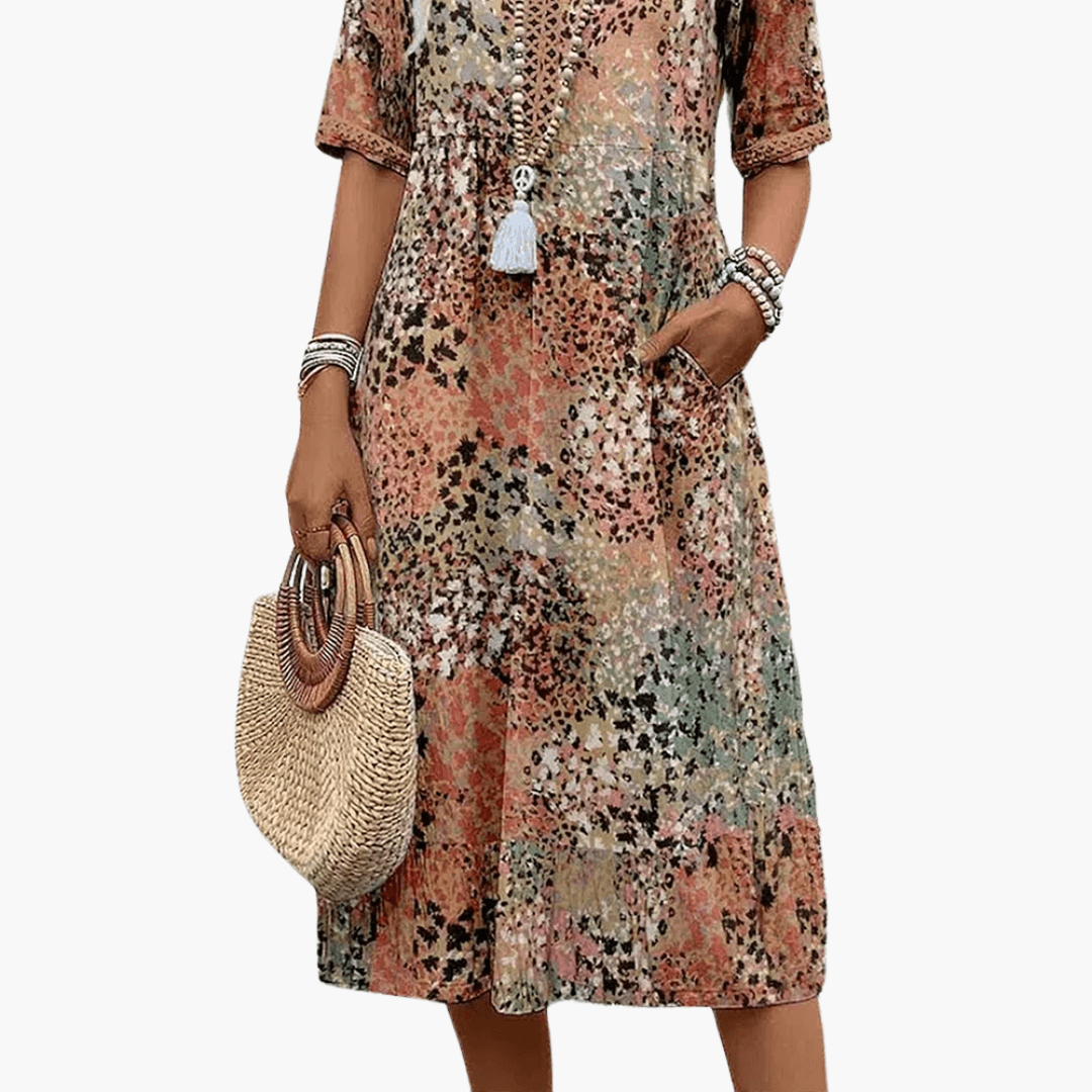 Sommerkleid mit Print für Damen – luftig & figurfreundlich