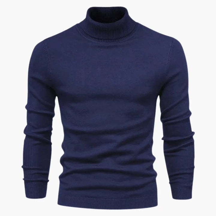 Exklusiver Rollkragenpullover für Herren